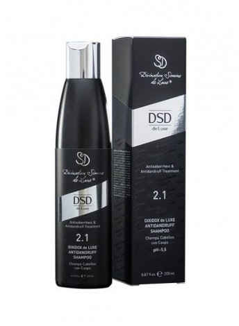 Шампунь для волосся з лупою 2.1 DSD De Luxe Dixidox 200 мл