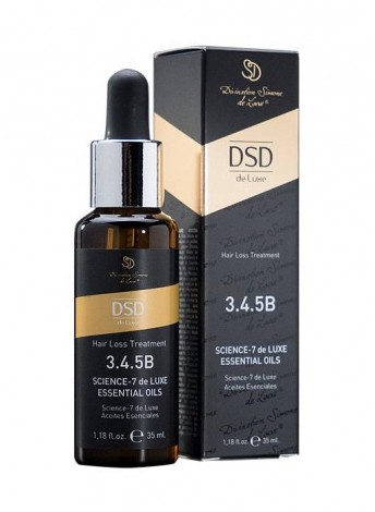 Комплекс ефірних олій для шкіри голови 3.4.5 B DSD De Luxe Science-7 de Luxe Essential Oils 35 мл