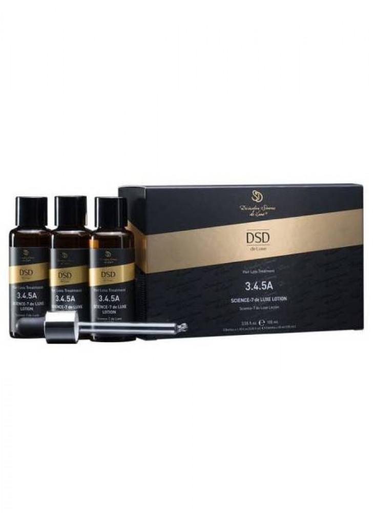 Лосьон для лікування випадіння волосся та алопеції 3.4.5A DSD De Luxe Science-7 de Luxe Lotion 3 флакони по 35 мл