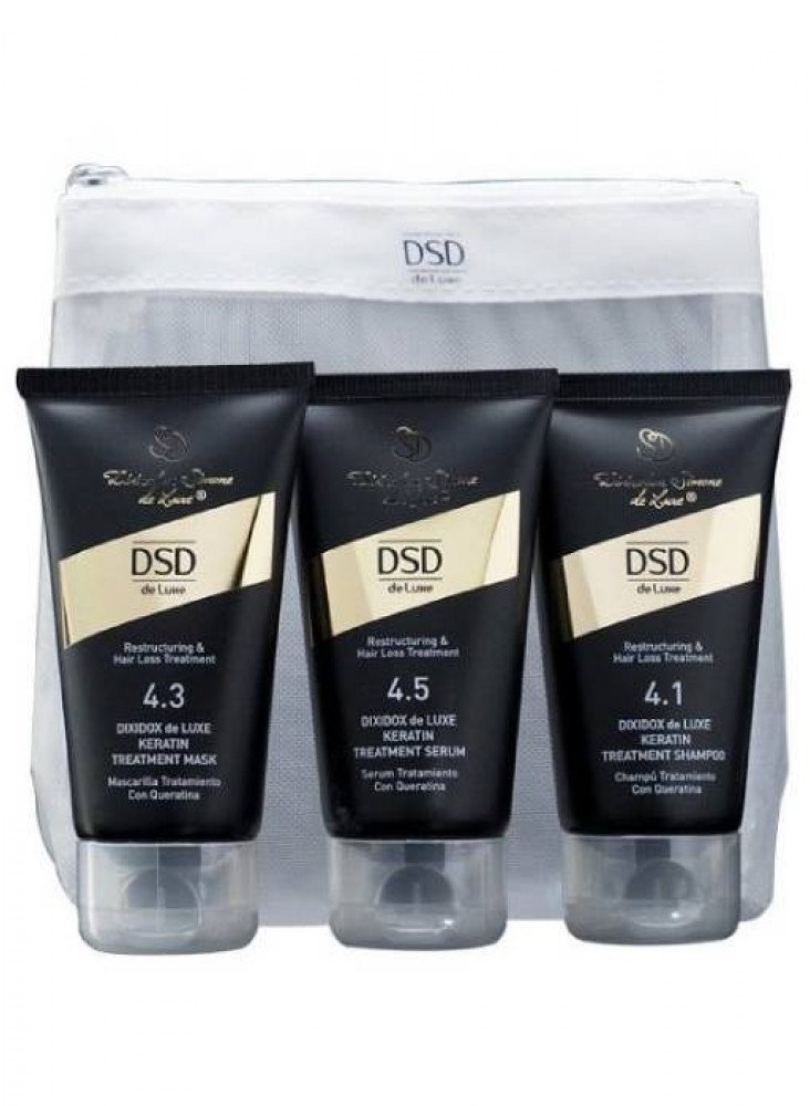 Дорожній набір Лікування волосся DSD de Luxe Travel Set (4.1 + 4.3 + 4.5)
