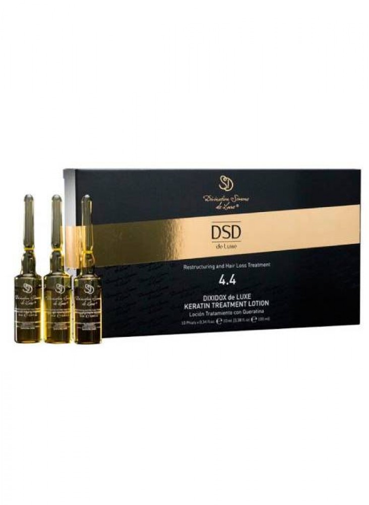 Кератиновий лосьйон DSD de Luxe 4.4 Dixidox de Luxe Keratin Treatment Lotion 10 амп. x 10 мл