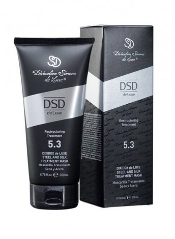 Лікувальна маска Сталь і Шовк DSD De Luxe 5.3 Dixidox de Luxe Steel and Silk Treatment Mask 200 мл
