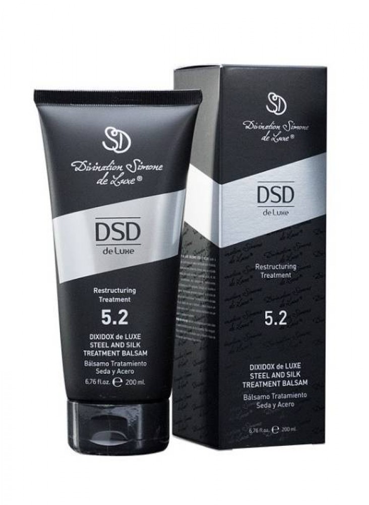 Відновлюючий бальзам для лікування волосся Сталь та Шовк DSD de Luxe 5.2 Dixidox de Luxe Steel and Silk Treatment Balsam 200 мл