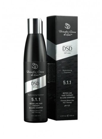 Відновлюючий шампунь Ботокс DSD de Luxe 5.1.1 Botox Like Hair Therapy de Luxe Shampoo 200 мл
