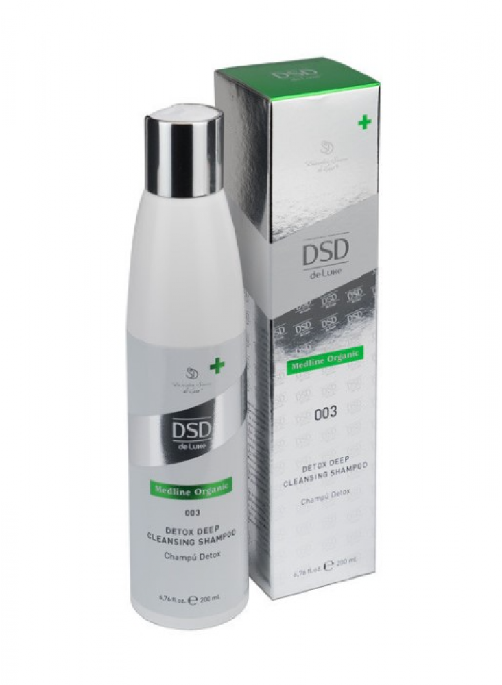 Детокс Шампунь глибокого очищення безсульфатний DSD De Luxe 003 Detox Deep Cleansing Shampoo 200 мл