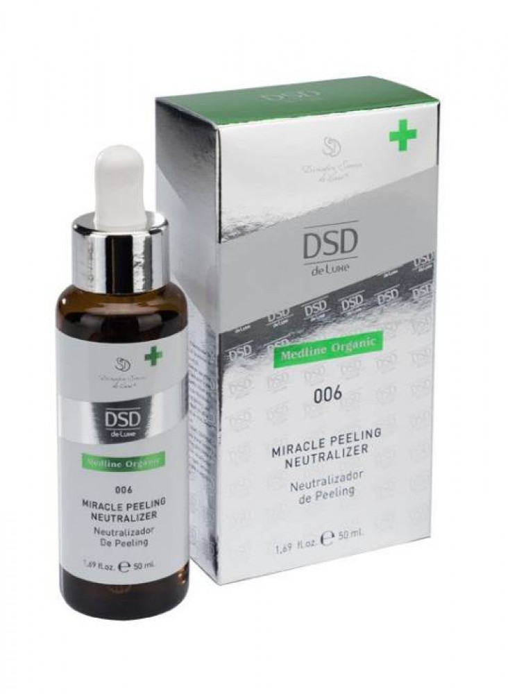 Нейтралізуючий розчин DSD De Luxe 006 Miracle Peeling Neutralizer 50 мл