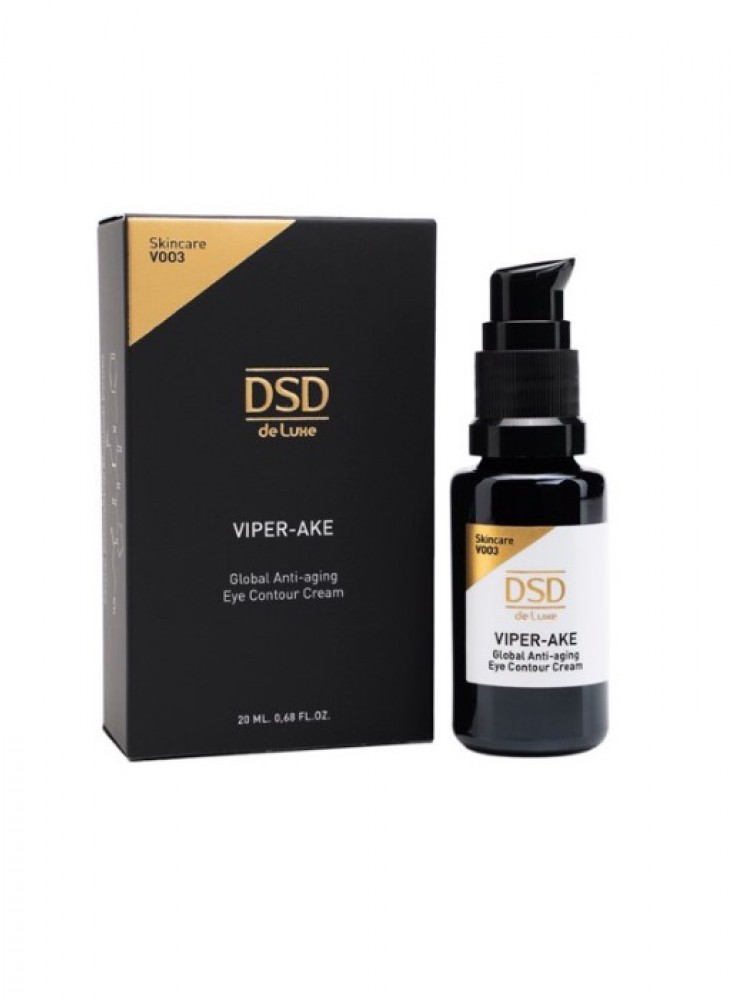 Антивіковий крем для контуру очей DSD De Luxe V003 VIPER-AKE Global Anti-Aging Eye Contour Cream 20 мл